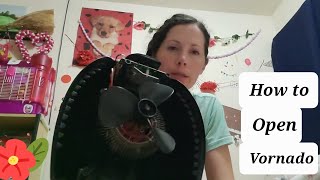 How to Open Vornado Heater Fan to Clean [upl. by Awe44]