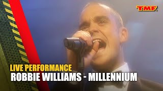 Robbie Williams  Millennium  Live at the TMF Café 1999  TMF [upl. by Pepper]