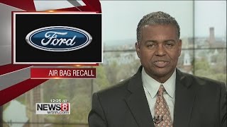 Ford adds 816000 vehicles to Takata air bag recall [upl. by Ciredec]