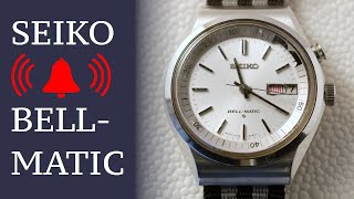 Seiko BellMatic Alarm Sound amp Instructions [upl. by Ibbob]