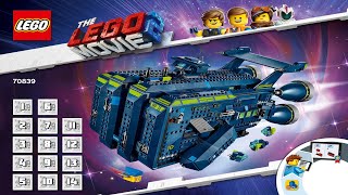 LEGO instructions  The Lego Movie 2  70839  The Rexcelsior [upl. by Eseela]