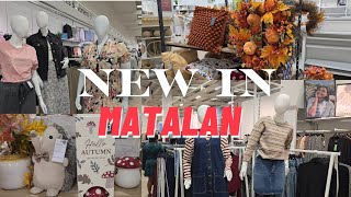 MATALAN AUTUMN NEW IN STORE SHOP WITH ME  SEPTEMBER [upl. by Harol]