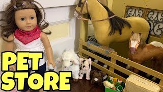 American Girl Doll Pet Store [upl. by Aldon]