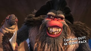 Captain Gutt 4K scene pack  Ice Age 4 Continental Drift  Final Captain Gutt Scenepack [upl. by Pamelina]