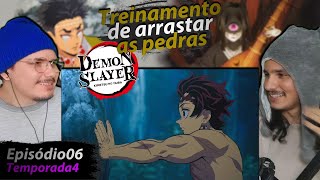 REACT Demon Slayer ep 06Season 4 Treinamento com Gyomei [upl. by Asyral]