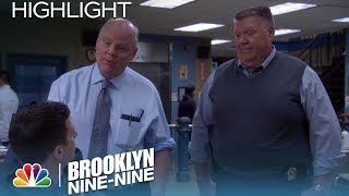 Brooklyn NineNine  Hitchcock and Scully Welcome Jake to Desk Duty Episode Highlight [upl. by Adiene]