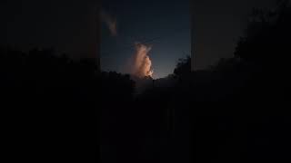 Thunderheads in the twilight long time coming rnd here [upl. by Holmes]