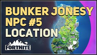 Bunker Jonesy Location Fortnite Season 7 Character 5 [upl. by Duile]