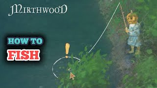 How to Fish in Mirthwood  Fishing Rod Location [upl. by Lenej]