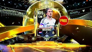 How to get free Modric ballon dOr on fc mobile 24 [upl. by Sicard]