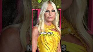 Donatella Versaces SHOCKING Transformation 😱 Fans Are Stunned DonatellaVersace Transformation [upl. by Harbot]