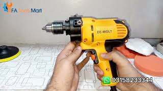 Dewalt 10mm Drill  Polisher machine  2in1 drill polisher  💯 copper guarantee  portable polisher [upl. by Lahcsap614]