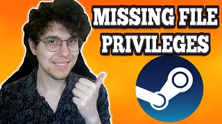 How To Fix Steam Missing File Privileges [upl. by Sualokin]