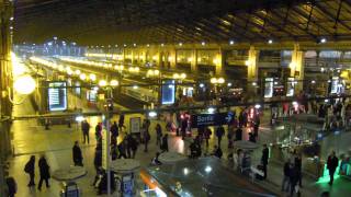 SNCF Jingle at Paris Gare du Nord 31 January 2012 [upl. by Eejan]