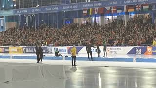 Kjeld Nuis NK afstanden 1000 meter Thialf [upl. by Shah315]