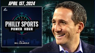 Philly Sports Power Hour with Bill Colarulo  Monday April 1st 2024 [upl. by Atoiyanap]