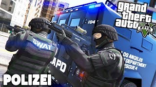 SWAT mit KRASSEM FAHRZEUG  GTA 5 Polizei Mod  Deutsch  Grand Theft Auto V LSPDFR [upl. by Nemraciram]