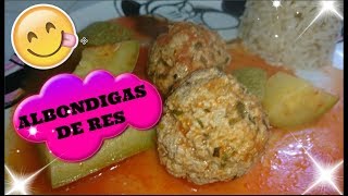 Albondigas en caldillo con sabor Casero [upl. by Enaira325]