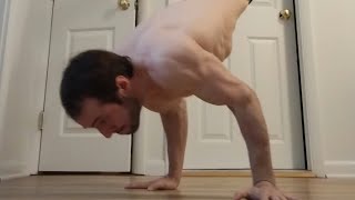 Calisthenics  2x ThreeQuarters 90Degree Pushup [upl. by Voe32]