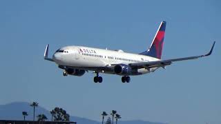 Windy Day of Plane Spotting at Long Beach Airport  Winter 2024 [upl. by Pathe486]