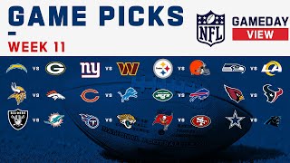 NFL Week 11 Game Picks [upl. by Mcfarland363]