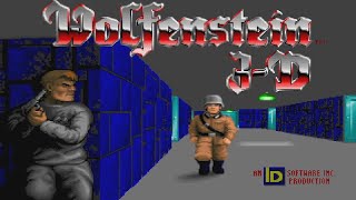 Lets Play Wolfenstein 3D BLIND Episode 1 ESCAPE FROM WOLFENSTEIN [upl. by Oba]