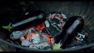 How to make  aubergines on the BBQ recipe [upl. by Anis]