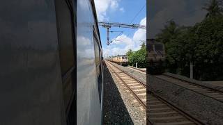 Coromandel Express Furious Crossing Haldia Galloping shorts viral [upl. by Eladnor]