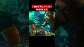 I am Groot Movie Hindi Clips shorts marvel shortsfeeds groot [upl. by Phonsa]