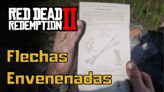 COMO FAZER FLECHAS ENVENENADAS  RED DEAD REDEMPTION 2 [upl. by Byrne]