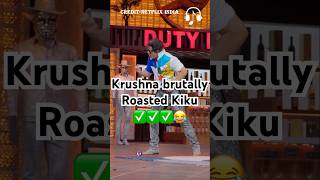 Krushna brutally Roasted Kiku😂kapilsharma netflixindia krushnaabhishek kritisanonkajol [upl. by Ahsimet]