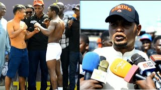 MKURUGENZI WA MAFIA BOXING ALICHAMBUA PAMBANO LA IBRAHIM MAFIA VS MTHAILANDUKUMBI MAGOMENI SOKONI [upl. by Brathwaite]