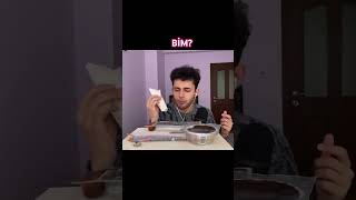 Bim supanglesi ve çiğ köftesi yemek asmr shorts [upl. by Naitsirk632]