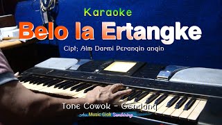 Belo La Ertangke Tone cowok karaoke gendang [upl. by Rimola]