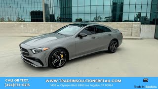 For sale 2022 MercedesBenz CLS CLS 450 4MATIC for sale at TradeIn Solutions [upl. by Tracay84]