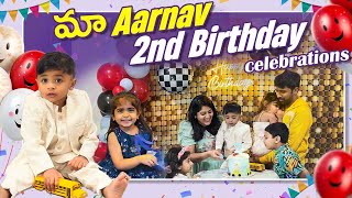 Ma Aarnav 2nd Birthday celebrations😍❤️ ammudhatrivlogs ammu dhatri indiavlogs usa [upl. by Russ]