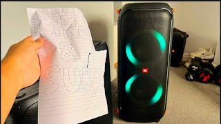 JBL PartyBox 710 vs Paper Insane Bass Test speaker [upl. by Estevan]