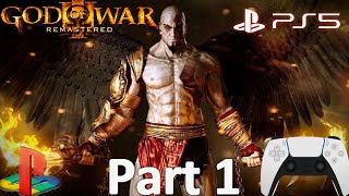 God of War III Remastered  Ps5 Gameplay  4K UHDR 60FPS  God of War 3 Remastered Ps5 Gameplay [upl. by Enileoj]