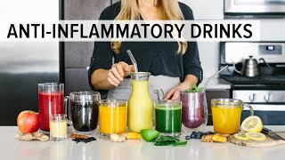 8 ANTIINFLAMMATORY DRINKS  to enjoy for health amp wellness [upl. by Kurtzig931]