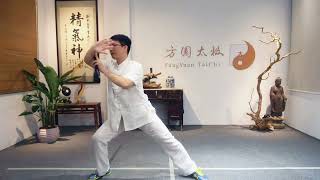 TaiChi Fan 24 Forms  Lesson 2  Authentic Chinese Tai Chi Master [upl. by Burkhart]