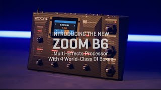 Zoom B6 Introduction Video [upl. by Annotahs]