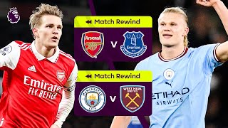 Arsenal vs Everton ● Man City vs West Ham ● 2223 Premier League Highlights [upl. by Amitak716]