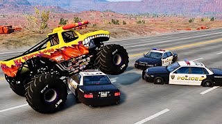 🏜️ El TORO LOCO Pursuit Crazy Desert Police Chase [upl. by Nwahsav110]