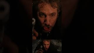 Hans Gruber Alan Rickman falls out of the Nakatomi Plaza Die Hard 1988 brucewillis diehard [upl. by Llehcal667]