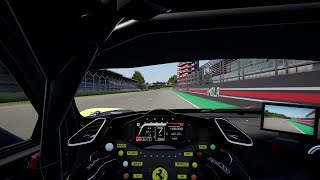 ACC Imola Ferrari 488 Challenge Evo 2020 Dry Track Guide Hotlap  Telemetry [upl. by Yeung]