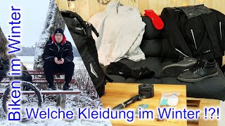 Welche Bekleidung beim Radfahren im Winter [upl. by Sukin]