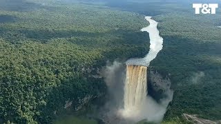 Kaieteur Falls The Worlds Largest Single Drop Waterfall [upl. by Ardel497]