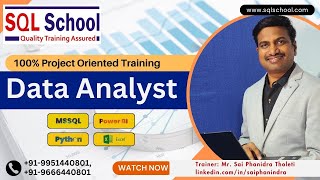 Data Analyst Training from SQL School I sqlserver powerbi dataanalyst python [upl. by Siro]