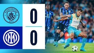 HIGHLIGHTS Man City 00 Internazionale  City begin new Champions League with Inter stalemate [upl. by Kylander2]