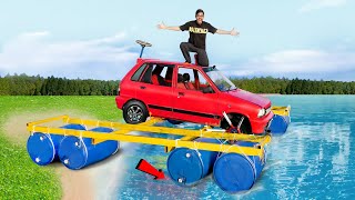 Can We Drive Car On Water क्या ये गाड़ी पानी में चल पाएगी 100 Real [upl. by Ekle]